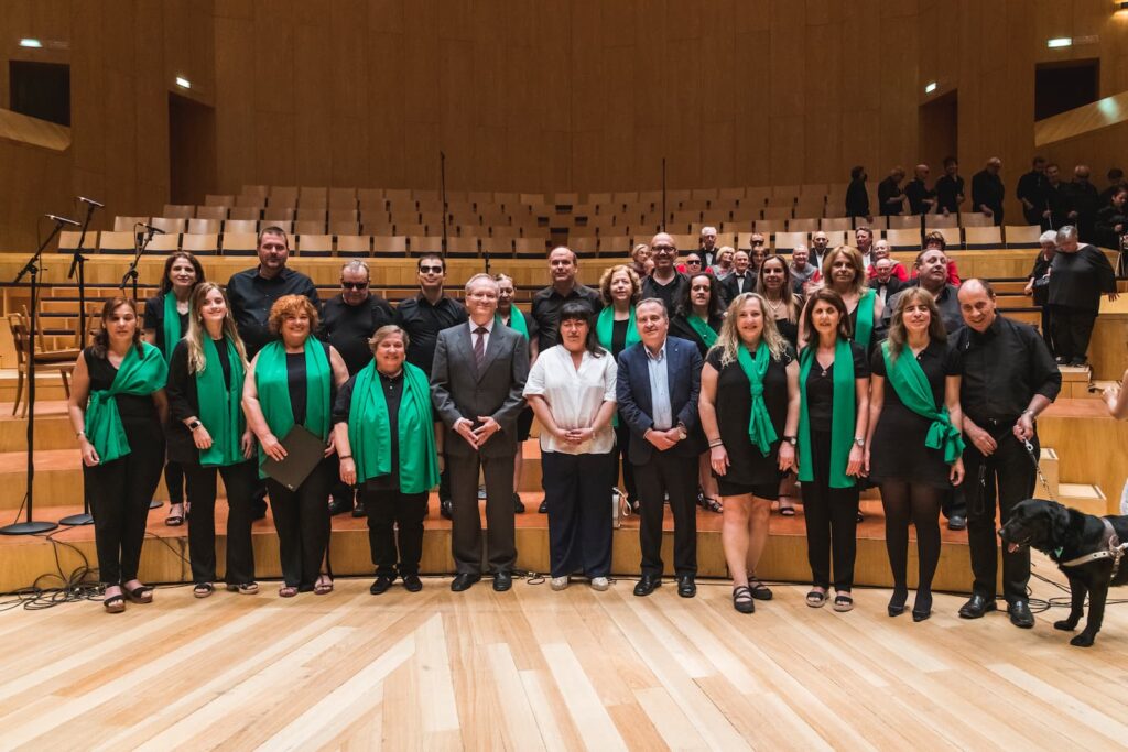 Coro Fermín Gurbindo ONCE Bienal 2022 CON RESPONSABLES MADRID
