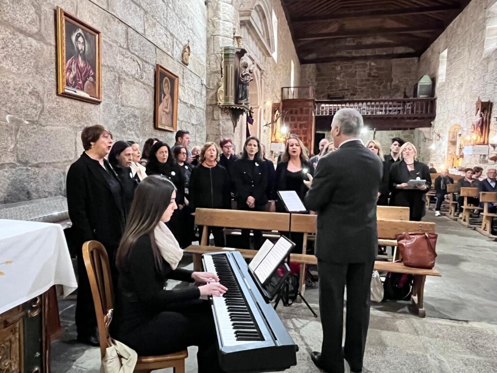 Coro ONCE en Bohoyo (Ávila) 2025 Iglesia de la Asunción